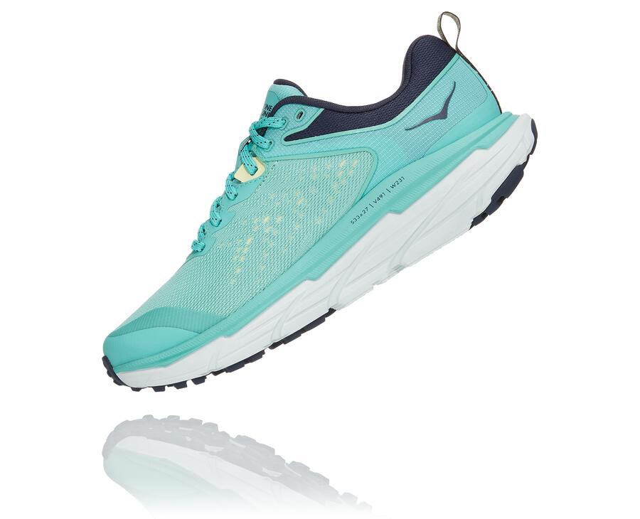 Hoka One One Trail Schoenen Dames - Challenger Atr 6 - Blauw/Wit - EQ5417298